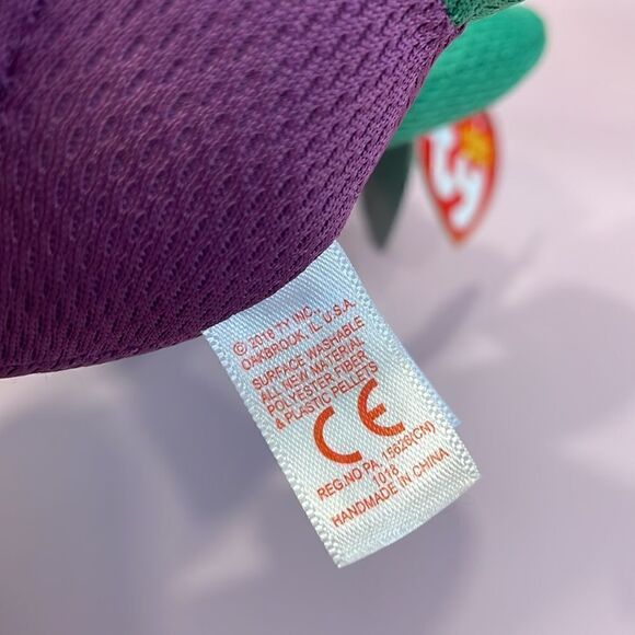 7" TY Beanie Boo * HULK * Marvel * With Tags * 2016 NWT excellent condition - Picture 10 of 10